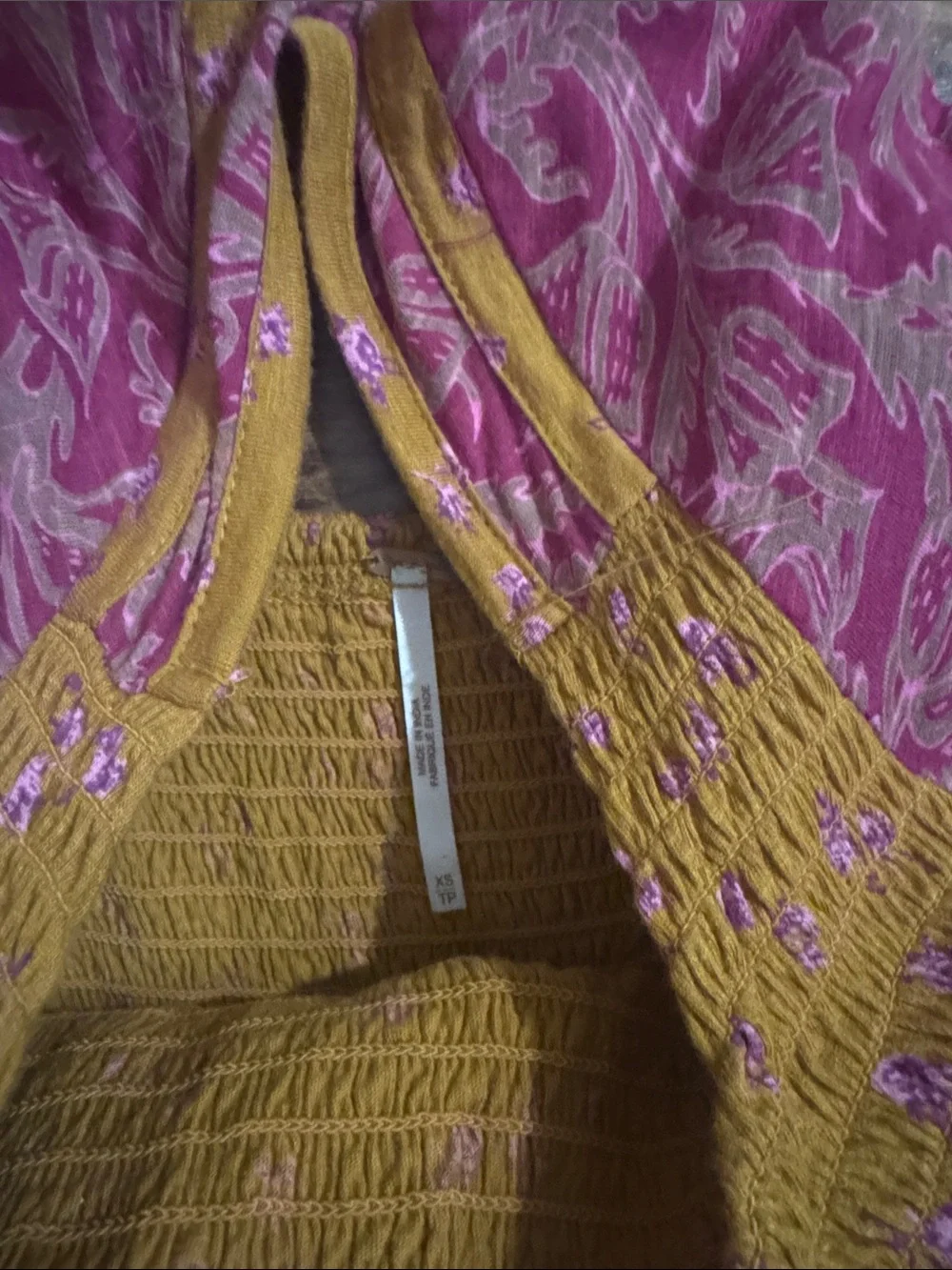 Free people top size xs